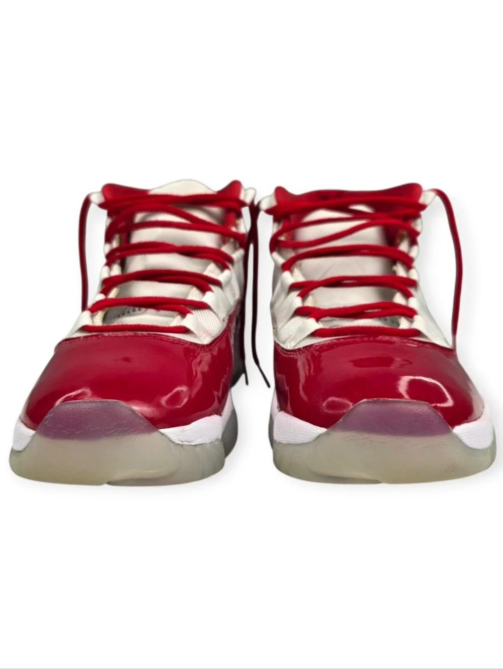 Jordan Air Jordan 11 Retro Cherry 2022 Men's Sz 11 White/Red Sneaker CT8012-116